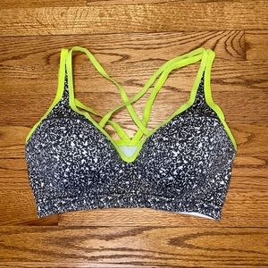 VS PINK Push Up Unlined Sport Bra with Padding
